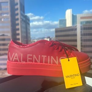 NWT Valentino Red Sneakers size 6.5